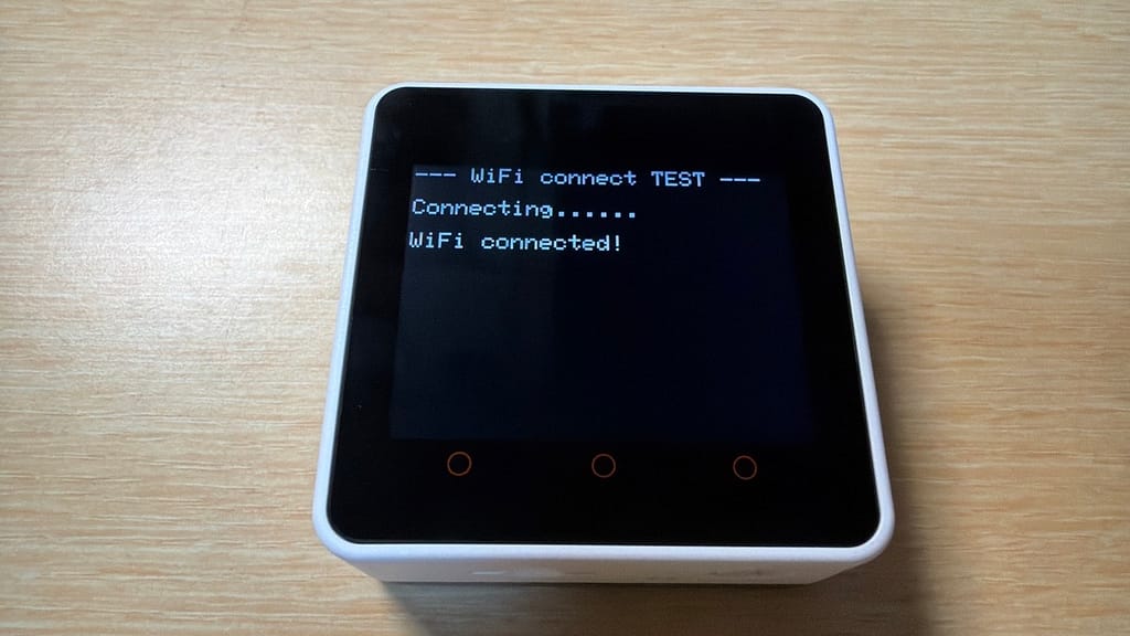 m5stack core2 wifi connecting