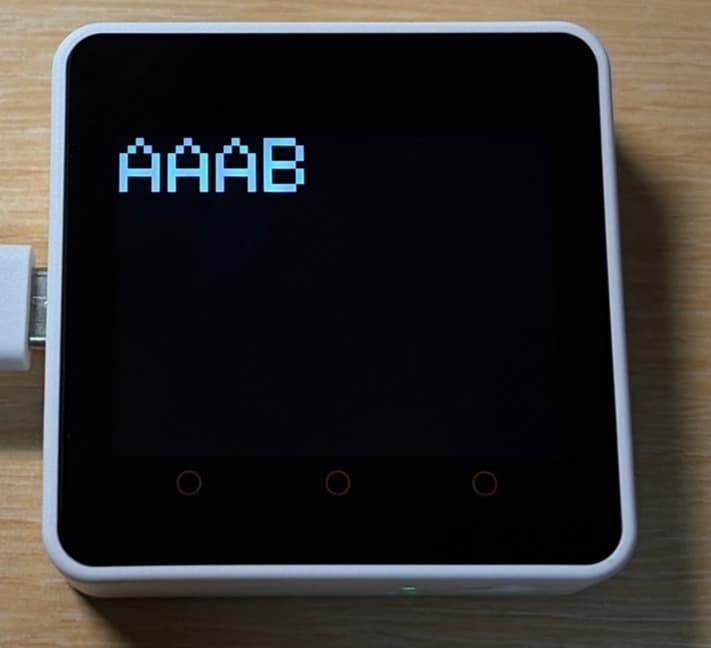 m5core2ボタン長押し